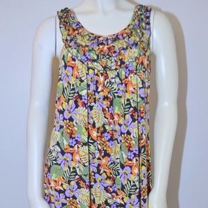 Small Soft Feel New Directions Floral Dress